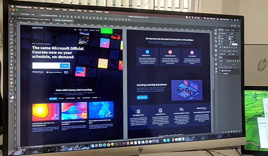 Une maquette toute prête à être intégrée par un développeur freelance